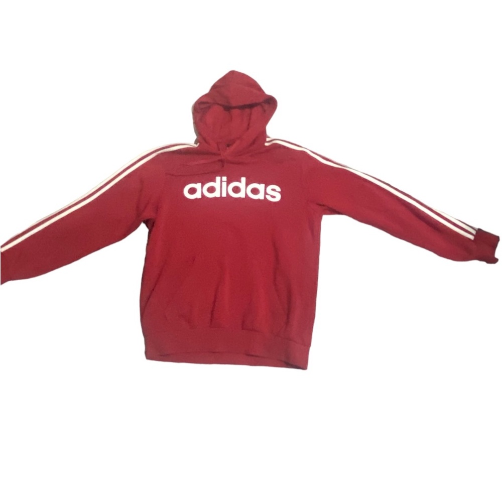Red Adidas Hoodie